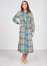 Load image into Gallery viewer, Frankie Multicoloured Midi Dress - The Walk in Wardrobe