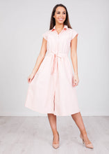 Load image into Gallery viewer, Frankie Pink Shirt Dress - The Walk in Wardrobe