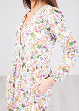 Load image into Gallery viewer, Frankie Printed Button Front Dress - The Walk in Wardrobe