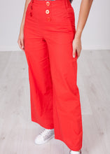 Load image into Gallery viewer, Frankie Red Culottes - The Walk in Wardrobe