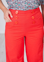 Load image into Gallery viewer, Frankie Red Culottes - The Walk in Wardrobe