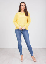 Load image into Gallery viewer, Frankie Yellow Knit Top - The Walk in Wardrobe