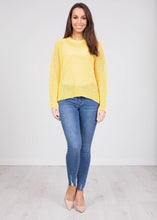 Load image into Gallery viewer, Frankie Yellow Knit Top - The Walk in Wardrobe
