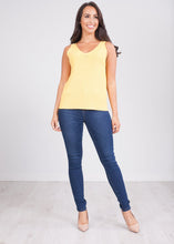 Load image into Gallery viewer, Frankie Yellow Vest Top - The Walk in Wardrobe