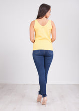 Load image into Gallery viewer, Frankie Yellow Vest Top - The Walk in Wardrobe