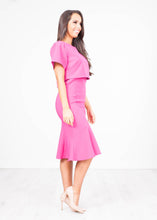 Load image into Gallery viewer, Georgia Magenta Dress - The Walk in Wardrobe