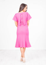 Load image into Gallery viewer, Georgia Magenta Dress - The Walk in Wardrobe