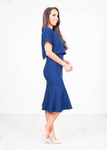 Load image into Gallery viewer, Georgia Navy Dress - The Walk in Wardrobe