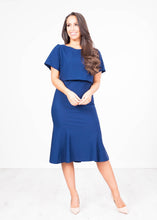 Load image into Gallery viewer, Georgia Navy Dress - The Walk in Wardrobe