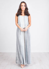Load image into Gallery viewer, Gia Neutral Shimmer Dress - The Walk in Wardrobe