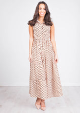 Load image into Gallery viewer, Gia Pattern Dress - The Walk in Wardrobe