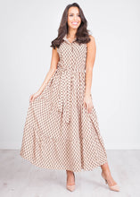 Load image into Gallery viewer, Gia Pattern Dress - The Walk in Wardrobe