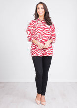Load image into Gallery viewer, Gia Zebra Print Shirt - The Walk in Wardrobe