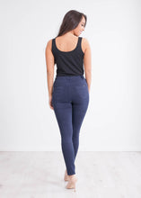 Load image into Gallery viewer, &#39;Hailey&#39; Navy High Waisted Skinny Jeans - The Walk in Wardrobe