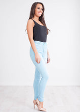 Load image into Gallery viewer, &#39;Hannah&#39; Bubblegum High Waisted Skinny Jeans - The Walk in Wardrobe
