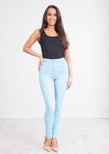 Load image into Gallery viewer, &#39;Hannah&#39; Bubblegum High Waisted Skinny Jeans - The Walk in Wardrobe