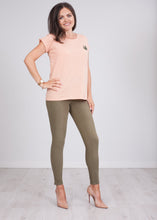Load image into Gallery viewer, Heidi Peach T-Shirt - The Walk in Wardrobe