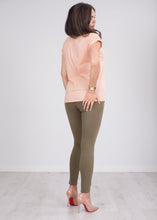 Load image into Gallery viewer, Heidi Peach T-Shirt - The Walk in Wardrobe