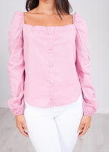 Load image into Gallery viewer, Heidi Pink Bardot Top - The Walk in Wardrobe