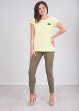 Load image into Gallery viewer, Heidi Yellow T-Shirt - The Walk in Wardrobe