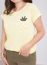 Load image into Gallery viewer, Heidi Yellow T-Shirt - The Walk in Wardrobe