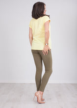 Load image into Gallery viewer, Heidi Yellow T-Shirt - The Walk in Wardrobe