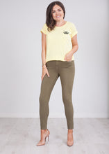 Load image into Gallery viewer, Heidi Yellow T-Shirt - The Walk in Wardrobe
