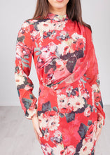 Load image into Gallery viewer, Hope Floral Midi Dress - The Walk in Wardrobe