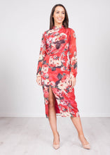 Load image into Gallery viewer, Hope Floral Midi Dress - The Walk in Wardrobe