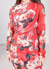 Load image into Gallery viewer, Hope Floral Midi Dress - The Walk in Wardrobe