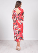 Load image into Gallery viewer, Hope Floral Midi Dress - The Walk in Wardrobe
