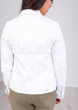 Load image into Gallery viewer, Isla White Denim Jacket - The Walk in Wardrobe