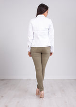 Load image into Gallery viewer, Isla White Denim Jacket - The Walk in Wardrobe