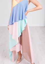 Load image into Gallery viewer, Jasmine Colour Block Cami Dress - The Walk in Wardrobe