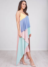 Load image into Gallery viewer, Jasmine Colour Block Cami Dress - The Walk in Wardrobe