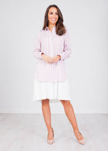 Load image into Gallery viewer, Jasmine Pink Pleated Dress - The Walk in Wardrobe