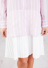 Load image into Gallery viewer, Jasmine Pink Pleated Dress - The Walk in Wardrobe