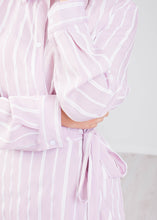Load image into Gallery viewer, Jasmine Pink Stripe Shirt Dress - The Walk in Wardrobe