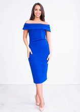 Load image into Gallery viewer, Kay Cobalt Blue Dress - The Walk in Wardrobe