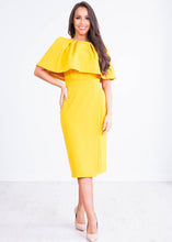 Load image into Gallery viewer, Kay Mustard Dress - The Walk in Wardrobe