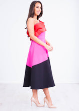 Load image into Gallery viewer, Kay One Shoulder Block Colour Dress - The Walk in Wardrobe