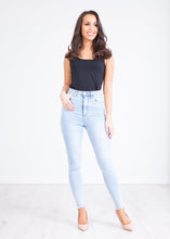Load image into Gallery viewer, &#39;Kitty&#39; Super High Light Wash Jeans - The Walk in Wardrobe
