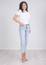 Load image into Gallery viewer, &#39;Laura&#39; Ripped Mom Jeans - The Walk in Wardrobe