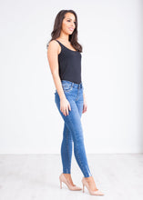 Load image into Gallery viewer, &#39;Lucy&#39; Distressed Hem Skinny Jeans - The Walk in Wardrobe