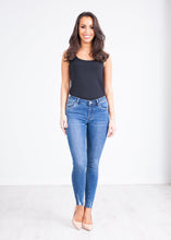 Load image into Gallery viewer, &#39;Lucy&#39; Distressed Hem Skinny Jeans - The Walk in Wardrobe