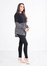 Load image into Gallery viewer, Lulla Black Jumper With Black Shirt - The Walk in Wardrobe