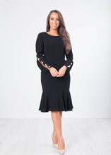 Load image into Gallery viewer, Marissa Black Pearl Dress - The Walk in Wardrobe