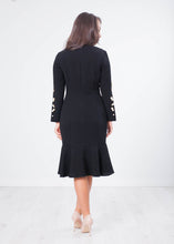 Load image into Gallery viewer, Marissa Black Pearl Dress - The Walk in Wardrobe