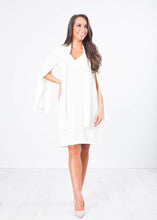 Load image into Gallery viewer, Marissa Cream Split Sleeve Dress - The Walk in Wardrobe