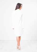 Load image into Gallery viewer, Marissa Cream Split Sleeve Dress - The Walk in Wardrobe